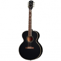 Epiphone IGC J-180 LS Acoustic Guitar (Ebony)