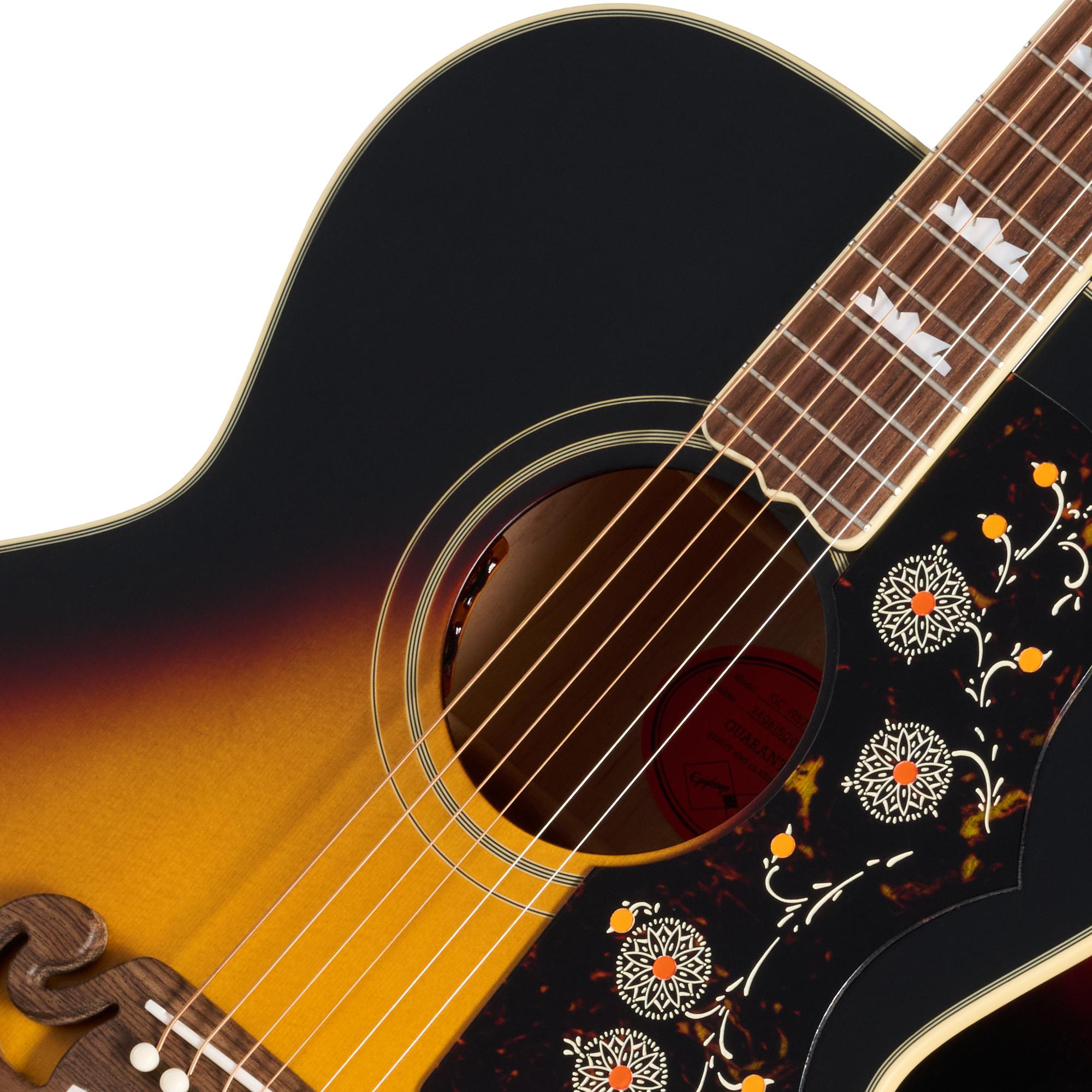 エピフォンInspired Gibson Custom 1957 SJ-200 Epiphone Inspired by Gibson Custom 1957 SJ-200 Reissue Elektro