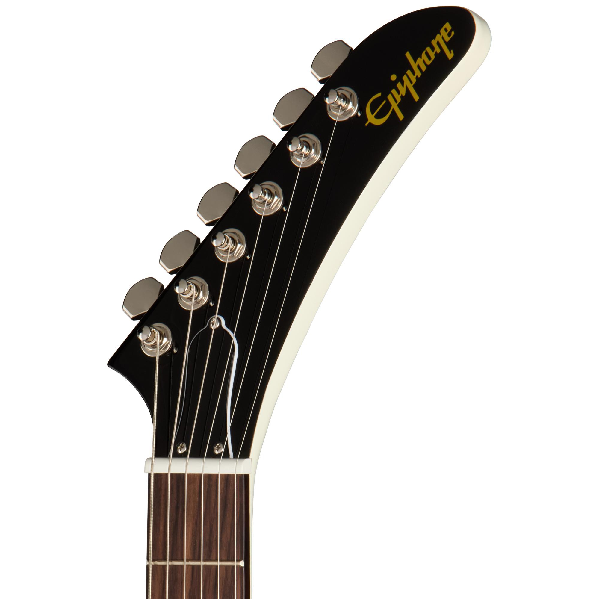 ギター Epiphone Inspired by Gibson Explorer 80s Epiphone Inspired by Gibson Explorer '80s EMG Elektro Gitar