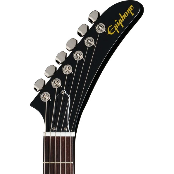 Epiphone Inspired by Gibson Explorer 80s EMG Elektro Gitar (Ebony