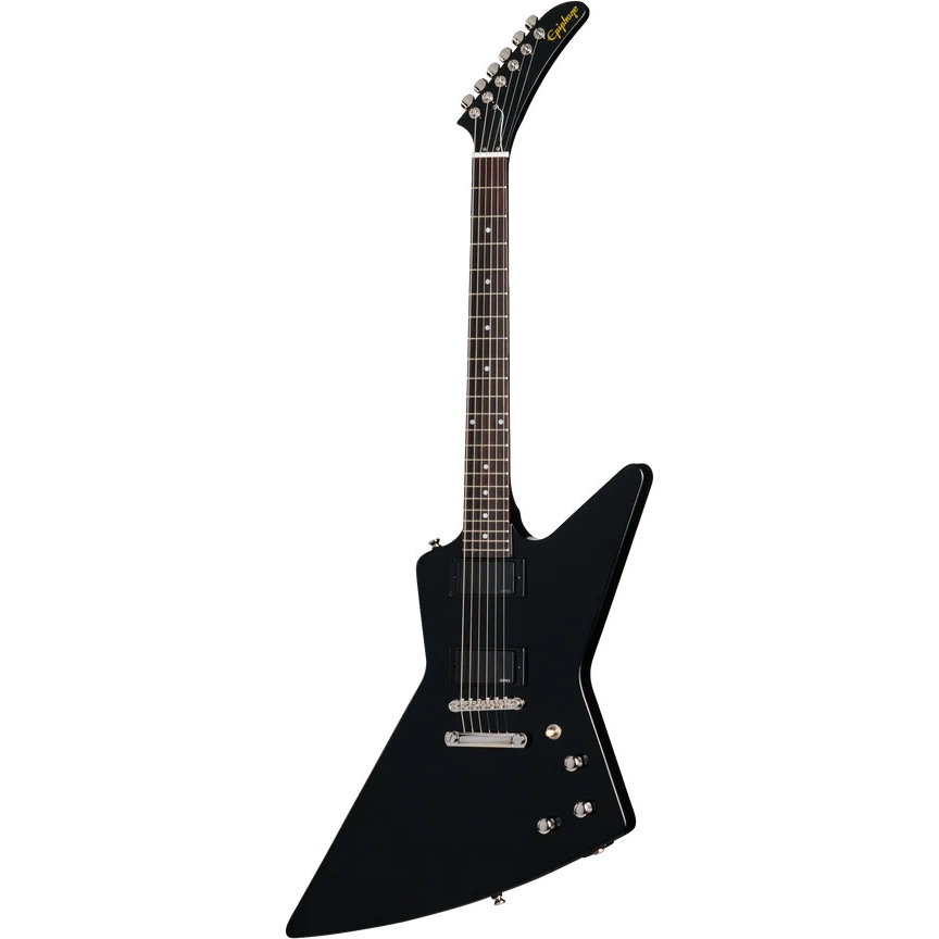 Epiphone Inspired by Gibson Explorer 80s EMG Elektro Gitar (Ebony