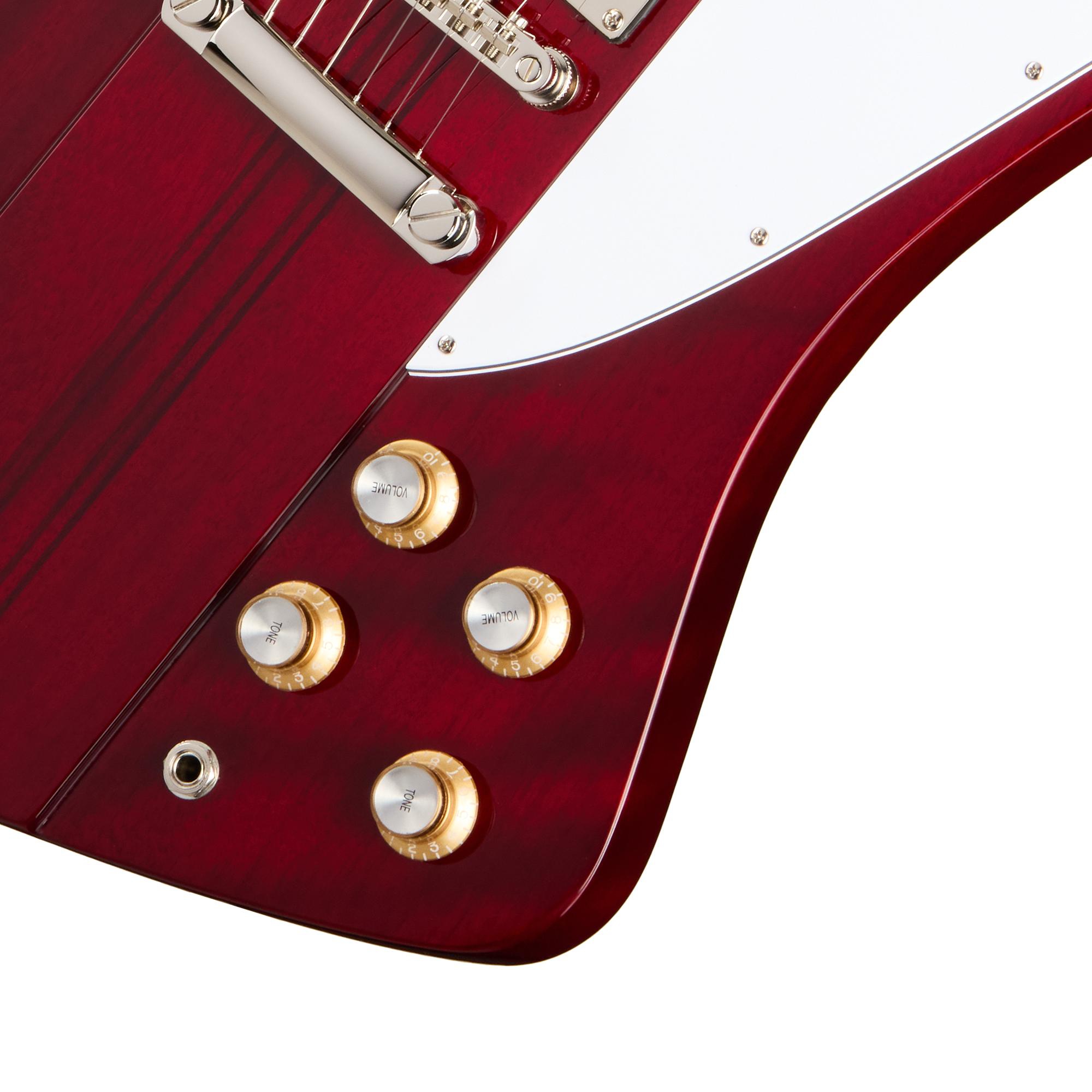 Epiphone Inspired by Gibson Firebird Elektro Gitar (Wine Red