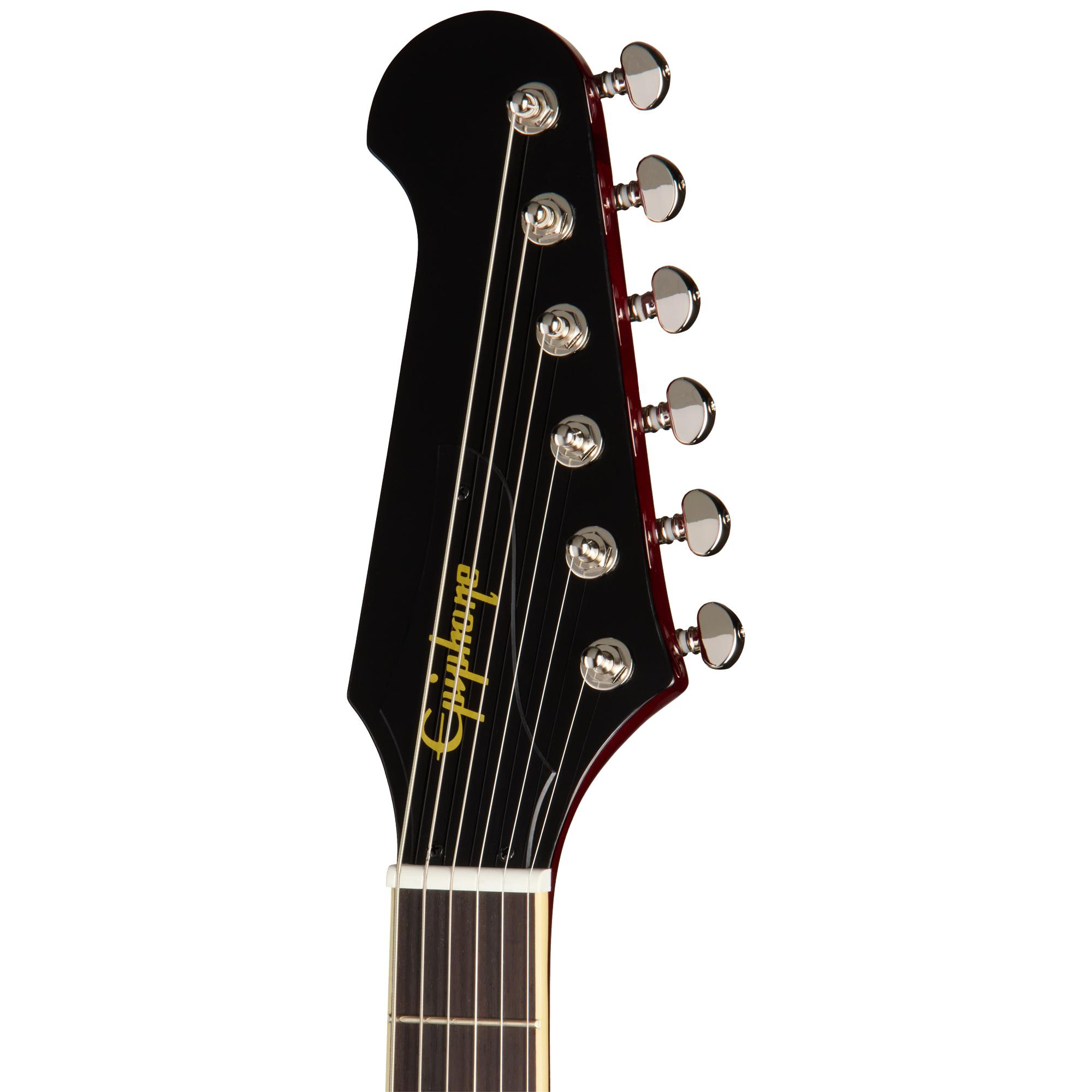 Epiphone Inspired by Gibson Firebird Elektro Gitar (Wine Red