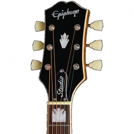 Epiphone J-200 Studio EC Elektro Akustik Gitar (Natural)<br>Fotoğraf: 5/9