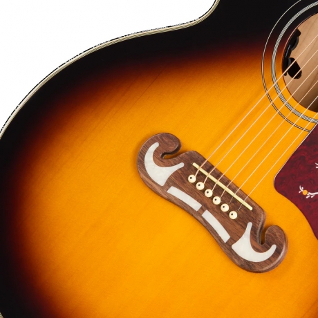 Epiphone J-200 Studio Elektro Akustik Gitar (Vintage Sunburst)<br>Fotoğraf: 8/8