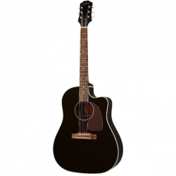 Epiphone J-45 EC Elektro Akustik Gitar (Aged Ebony)
