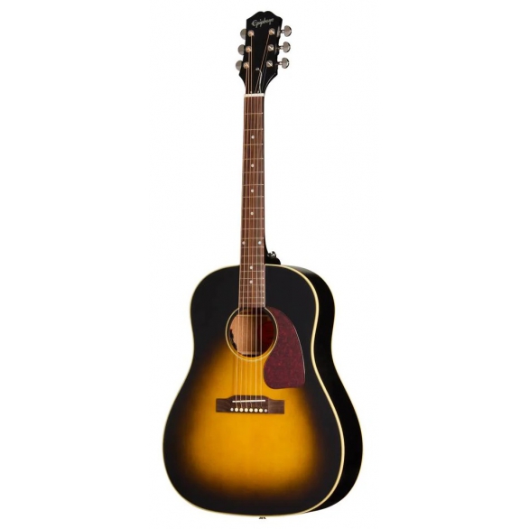 Epiphone J-45 Standard Elektro Akustik Gitar (Vintage Sunburst), Fotoğraf: 1/3