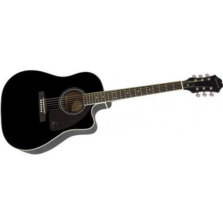Epiphone J-45EC Studio - Solid Top Fishman Presys-II Elektro Akustik Gitar (Ebony)<br>Fotoğraf: 2/4