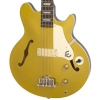 Epiphone Jack Casady Semi-Hollow Bas Gitar (Metallic Gold)<br>Fotoğraf: 2/2