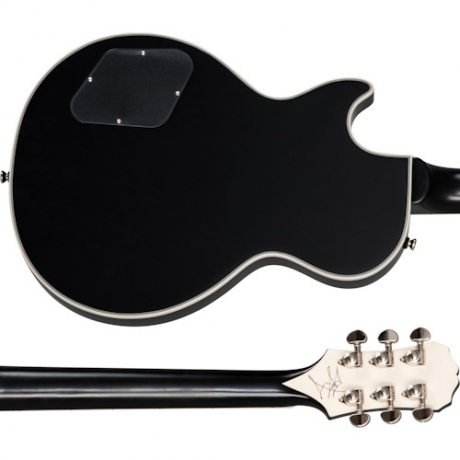 Epiphone Jared James Nichols "Old Glory" Les Paul Custom Elektro Gitar (Ebony)<br>Fotoğraf: 6/7
