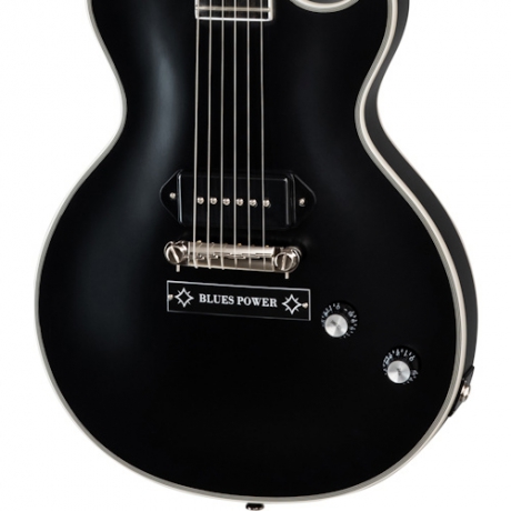 Epiphone Jared James Nichols "Old Glory" Les Paul Custom Elektro Gitar (Ebony)<br>Fotoğraf: 4/7