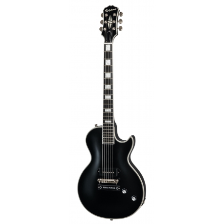 Epiphone Jared James Nichols "Old Glory" Les Paul Custom Elektro Gitar (Ebony)<br>Fotoğraf: 1/7