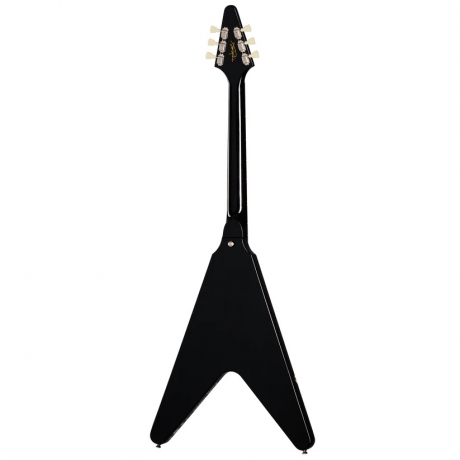 Epiphone Jimi Hendrix "Love Drops" Flying V Elektro Gitar (Ebony)<br>Fotoğraf: 8/9