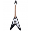 Epiphone Kirk Hammett 1979 Flying V Elektro Gitar (Ebony)<br>Fotoğraf: 1/8