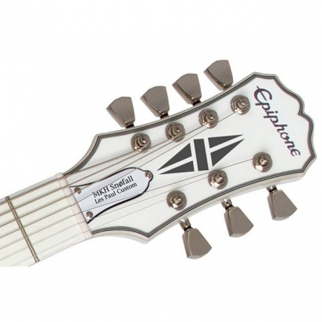 Epiphone Les Paul Custom 7 Elektro Gitar (Alpine White)<br>Fotoğraf: 6/7