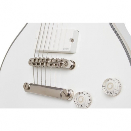 Epiphone Les Paul Custom 7 Elektro Gitar (Alpine White)<br>Fotoğraf: 5/7
