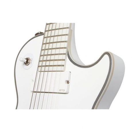 Epiphone Les Paul Custom 7 Elektro Gitar (Alpine White)<br>Fotoğraf: 4/7