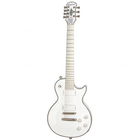 Epiphone Les Paul Custom 7 Elektro Gitar (Alpine White)<br>Fotoğraf: 1/7