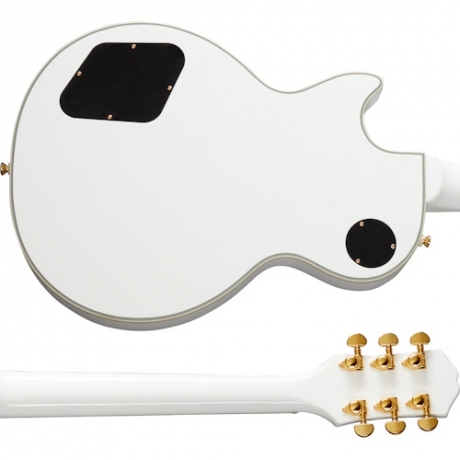 Epiphone Les Paul Custom Elektro Gitar (Alpine White)<br>Fotoğraf: 6/9