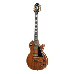 Epiphone Les Paul Custom Koa Elektro Gitar (Natural)