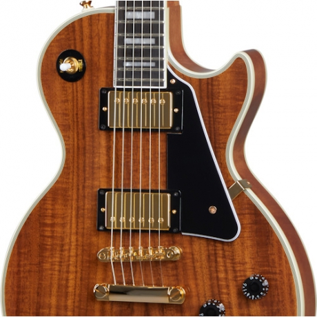 Epiphone Les Paul Custom Koa Elektro Gitar (Natural)<br>Fotoğraf: 4/7