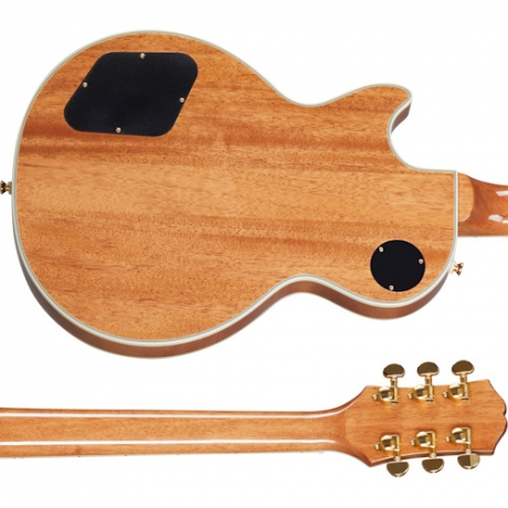 Epiphone Les Paul Custom Koa Elektro Gitar (Natural)<br>Fotoğraf: 6/7