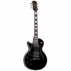 Epiphone Les Paul Custom Pro Solak Elektro Gitar (Ebony)