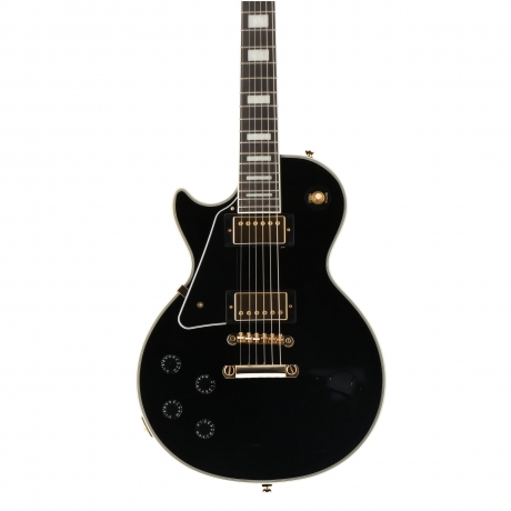 Epiphone Les Paul Custom Solak Elektro Gitar (Ebony)<br>Fotoğraf: 2/5