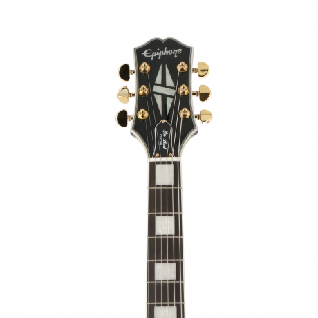 Epiphone Les Paul Custom Solak Elektro Gitar (Ebony)<br>Fotoğraf: 4/5