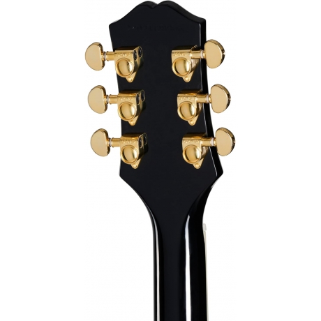 Epiphone Les Paul Custom Solak Elektro Gitar (Ebony)<br>Fotoğraf: 6/9