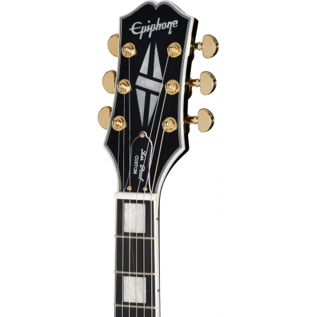 Epiphone Les Paul Custom Solak Elektro Gitar (Ebony)<br>Fotoğraf: 5/9
