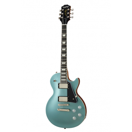 Epiphone Les Paul Modern Elektro Gitar (Faded Pelham Blue)<br>Fotoğraf: 1/7