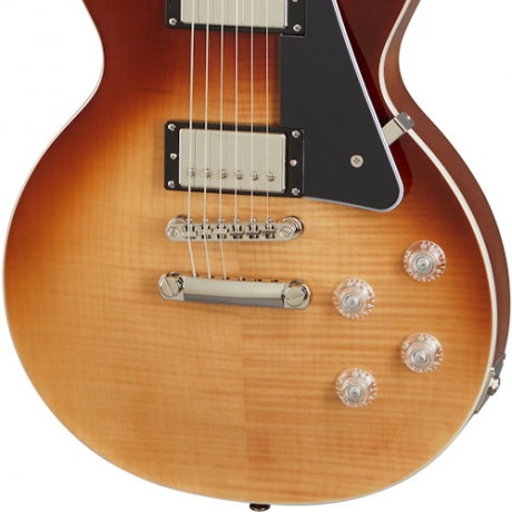 Epiphone Les Paul Modern Figured Elektro Gitar (Caffe Latte Fade)<br>Fotoğraf: 4/7