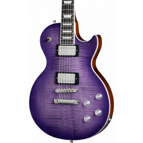 Epiphone Les Paul Modern Figured Elektro Gitar (Purple Burst)<br>Fotoğraf: 2/3