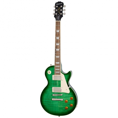 Epiphone Les Paul Standard Plustop Pro Elektro Gitar (Green Burst)<br>Fotoğraf: 1/2