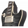 Epiphone Les Paul Standart Florentine Pro Elektro Gitar (Translucent Black)<br>Fotoğraf: 3/4