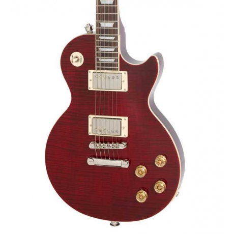 Epiphone Les Paul Tribute Plus Outfit 1960's Elektro Gitar (Black Cherry)<br>Fotoğraf: 2/4
