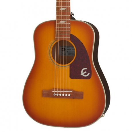 Epiphone Lil Tex Elektro Akustik Gitar (Faded Cherry Sunburst)<br>Fotoğraf: 2/2