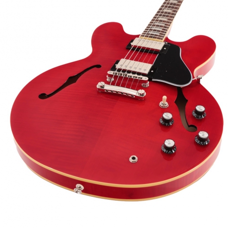 Epiphone limited ES-335 Elektro Gitar (Sixties Cherry)<br>Fotoğraf: 2/3