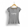 Epiphone Logo Kadın T-Shirt (Gri)<br>Fotoğraf: 1/1