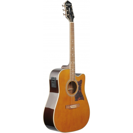 Epiphone Masterbilt DR-500MCE Elektro Akustik Gitar (Natural)<br>Fotoğraf: 2/7