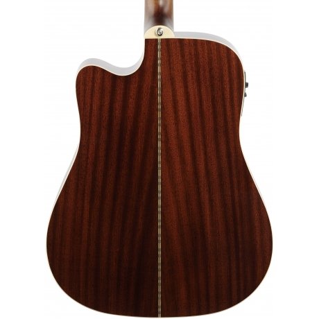 Epiphone Masterbilt DR-500MCE Elektro Akustik Gitar (Vintage Sunburst)<br>Fotoğraf: 4/6