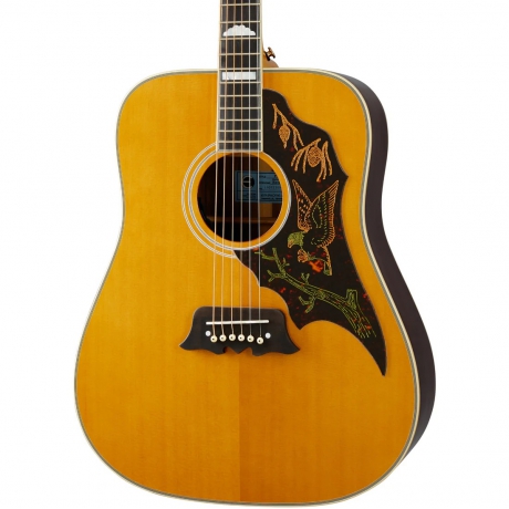 Epiphone Masterbilt Excellente Elektro Akustik Gitar (Antique Natural Aged Gloss)<br>Fotoğraf: 2/4