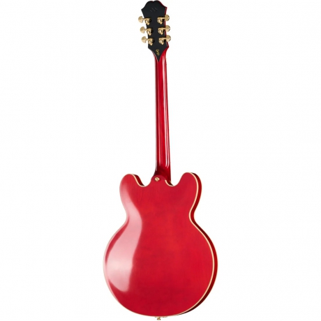 Epiphone Masterbilt Gem Archer Sheraton Elektro Gitar (Cherry Red)<br>Fotoğraf: 7/8