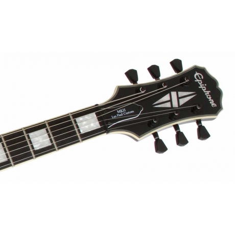 Epiphone Matt Heafy Les Paul Custom Elektro Gitar (Ebony)<br>Fotoğraf: 4/4