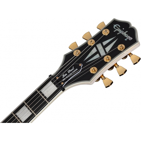 Epiphone Matt Heafy Les Paul Custom Origins Elektro Gitar (Bone White)<br>Fotoğraf: 6/9