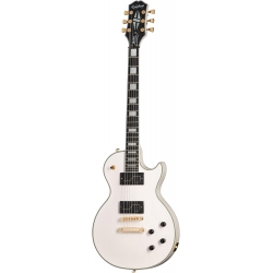 Epiphone Matt Heafy Les Paul Custom Origins Elektro Gitar (Bone White)