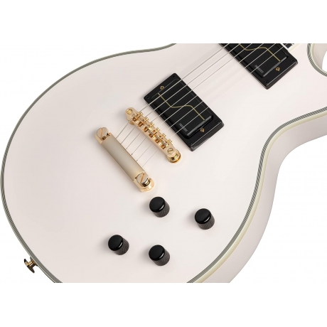Epiphone Matt Heafy Les Paul Custom Origins Elektro Gitar (Bone White)<br>Fotoğraf: 3/9