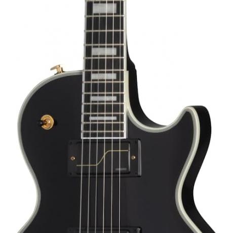 Epiphone Matt Heafy Les Paul Custom Origins Elektro Gitar (Ebony)<br>Fotoğraf: 2/8