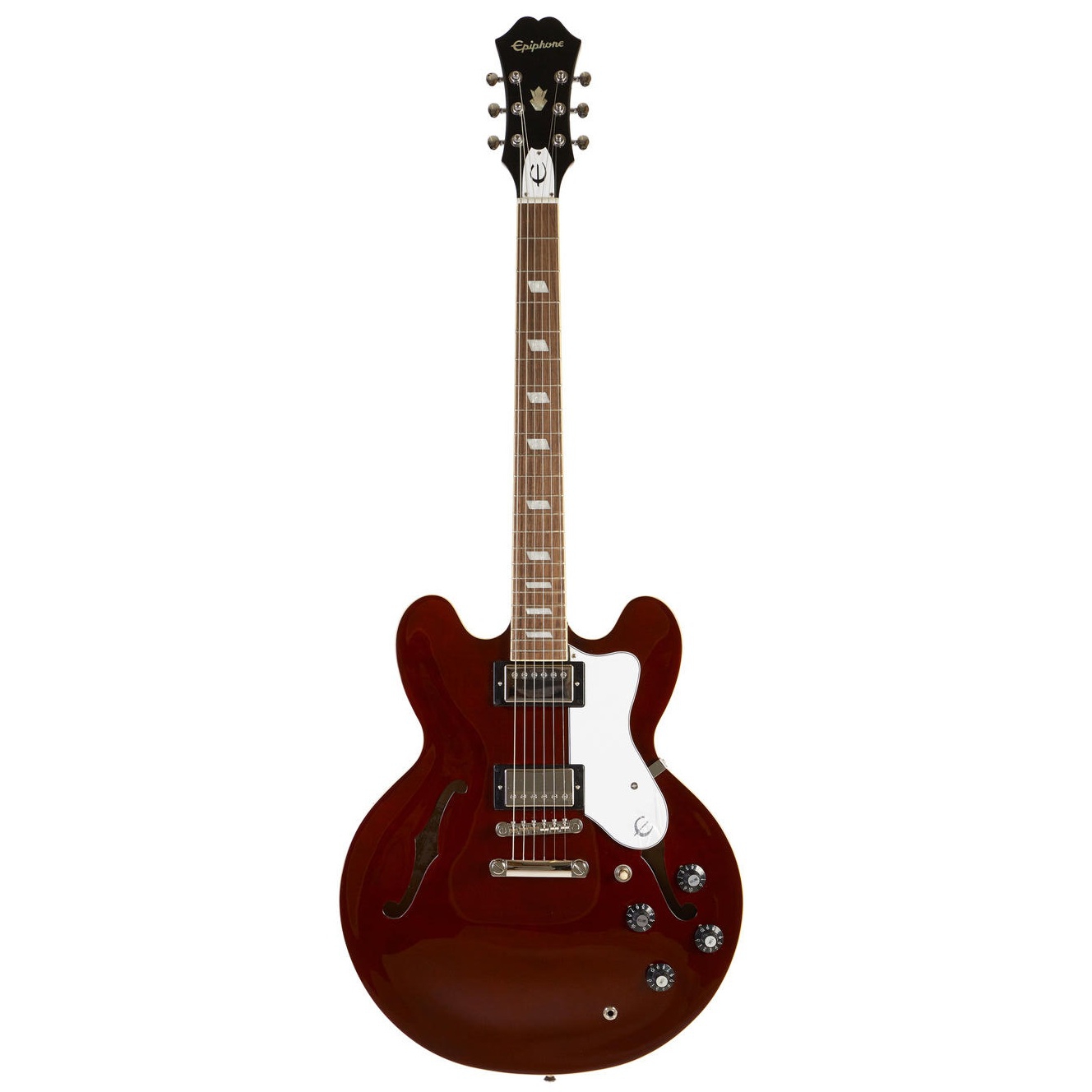 ギター Epiphone Noel Gallagher Riviera Epiphone Noel Gallagher Riviera Elektro Gitar (Dark Wine Red